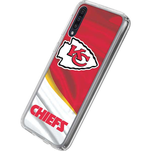 NFL Kansas City Chiefs Galaxy A50 Clear Case